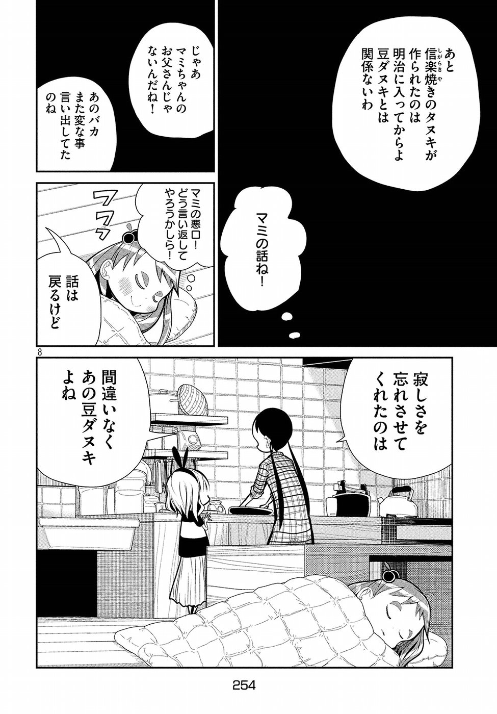 Haru no Hi Tanuki no Yoi Furumai Chapter 14 8ページ