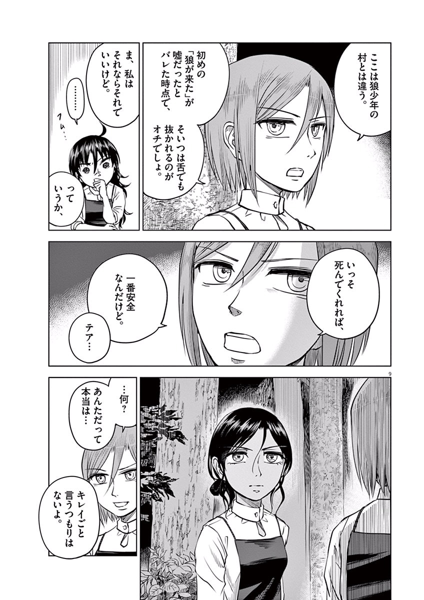 Hengoku no Schwester Chapter 7 9ページ