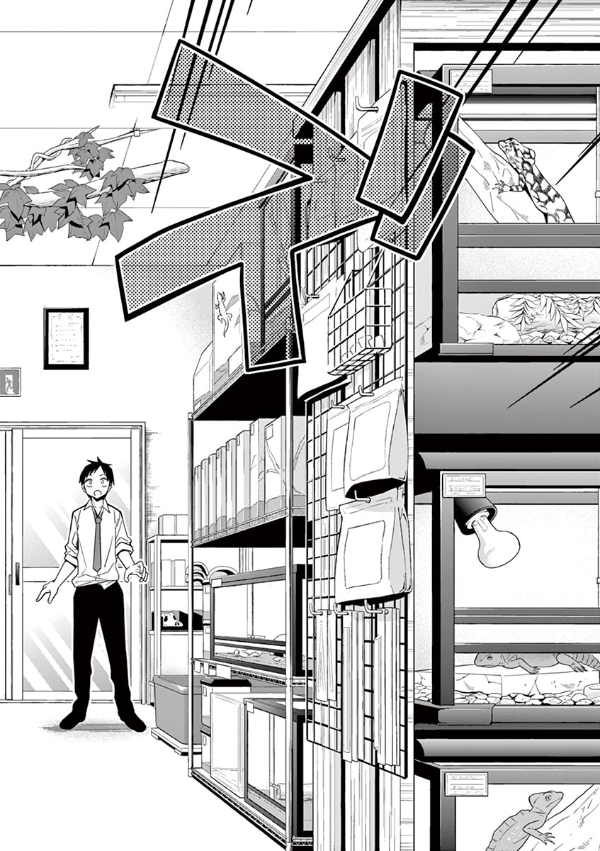 Himitsu no Reptiles Chapter 1 8ページ
