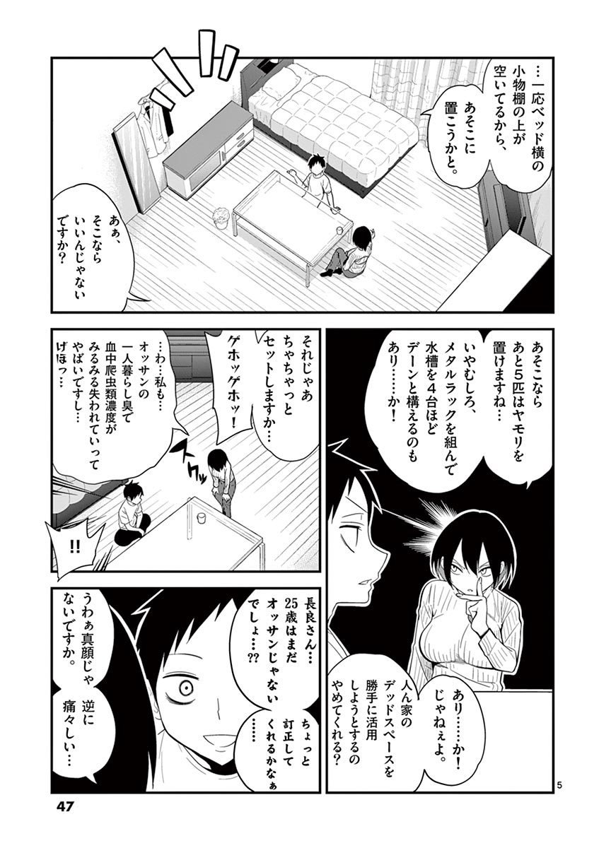 Himitsu no Reptiles Chapter 4 5ページ
