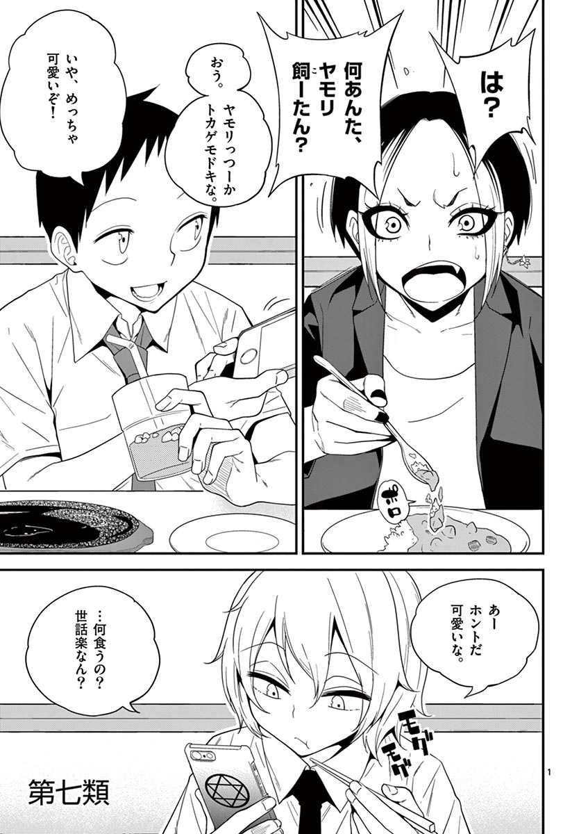 Himitsu no Reptiles Chapter 7 1ページ
