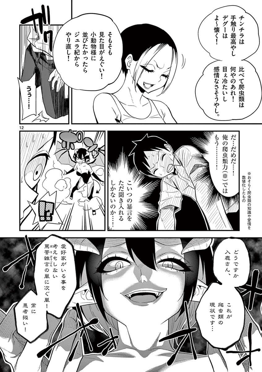 Himitsu no Reptiles Chapter 7 12ページ