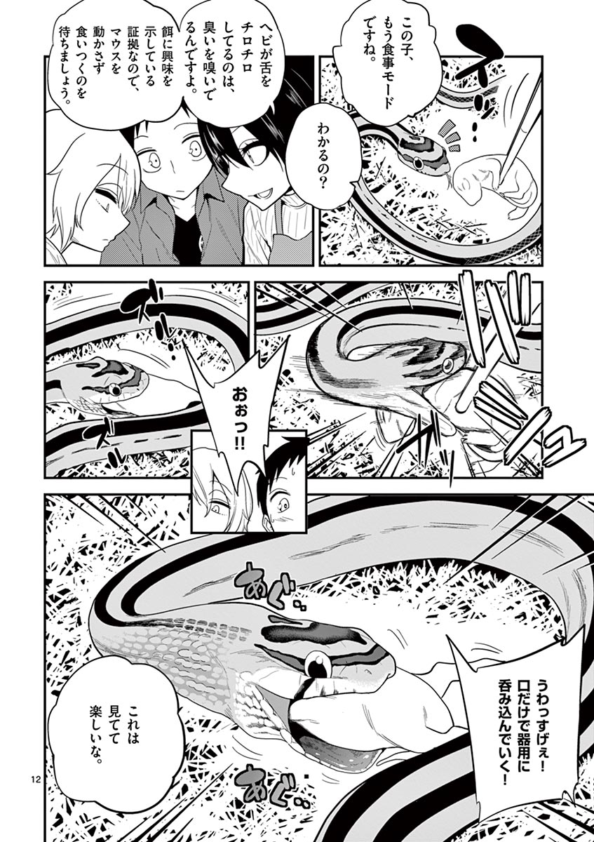 Himitsu no Reptiles Chapter 11 12ページ