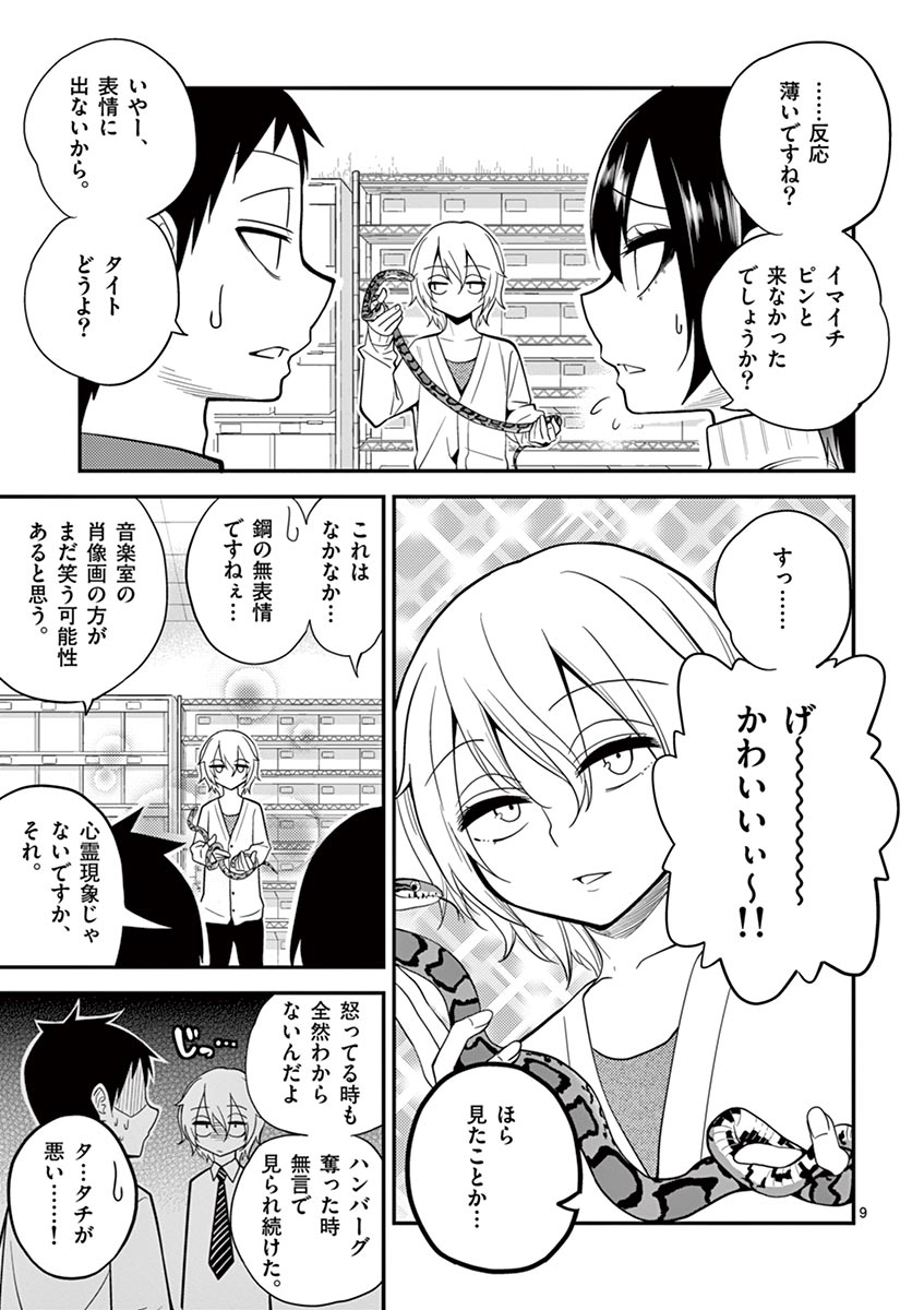 Himitsu no Reptiles Chapter 11 9ページ