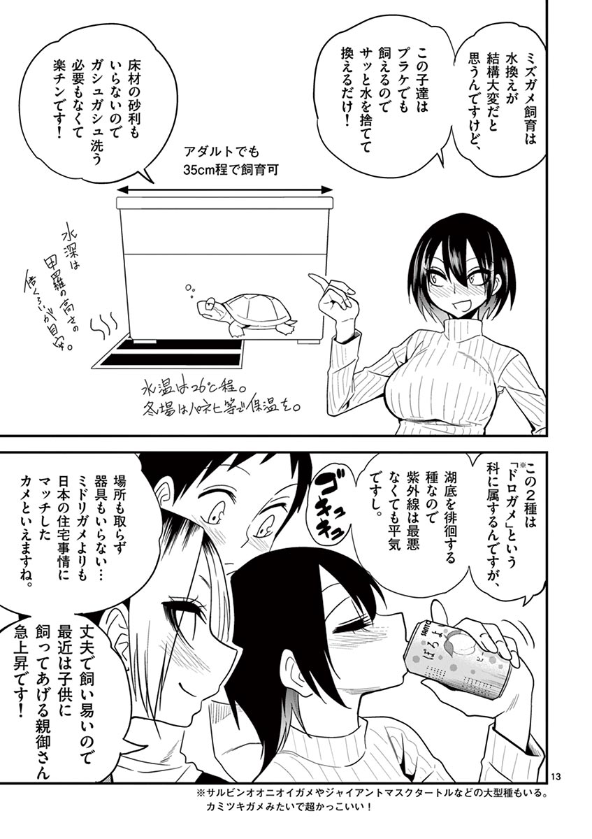 Himitsu no Reptiles Chapter 12 13ページ