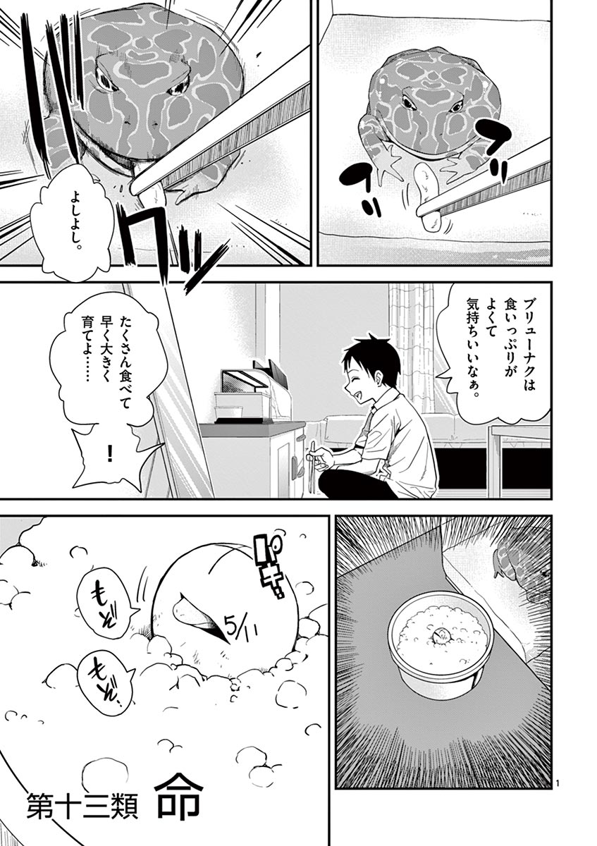 Himitsu no Reptiles Chapter 13 1ページ
