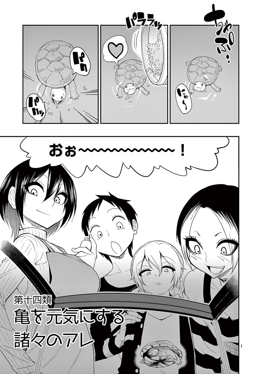 Himitsu no Reptiles Chapter 14 1ページ