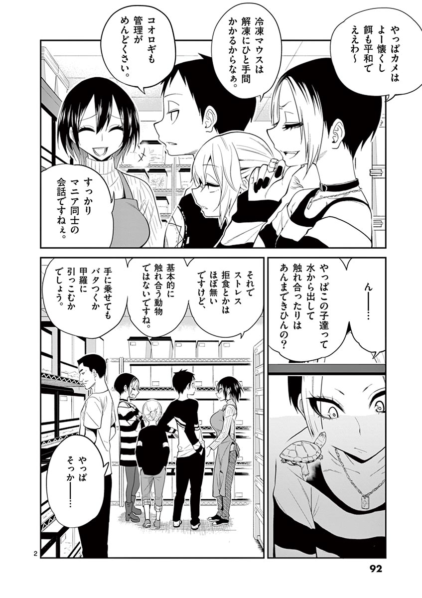 Himitsu no Reptiles Chapter 14 2ページ