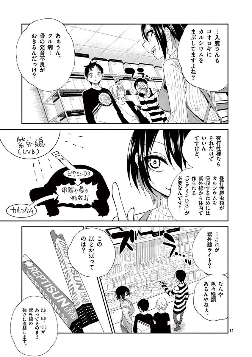 Himitsu no Reptiles Chapter 14 11ページ