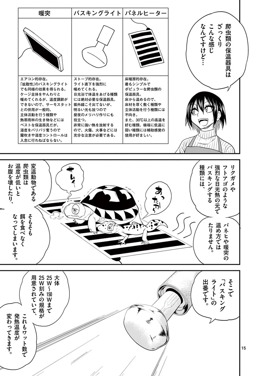 Himitsu no Reptiles Chapter 14 15ページ