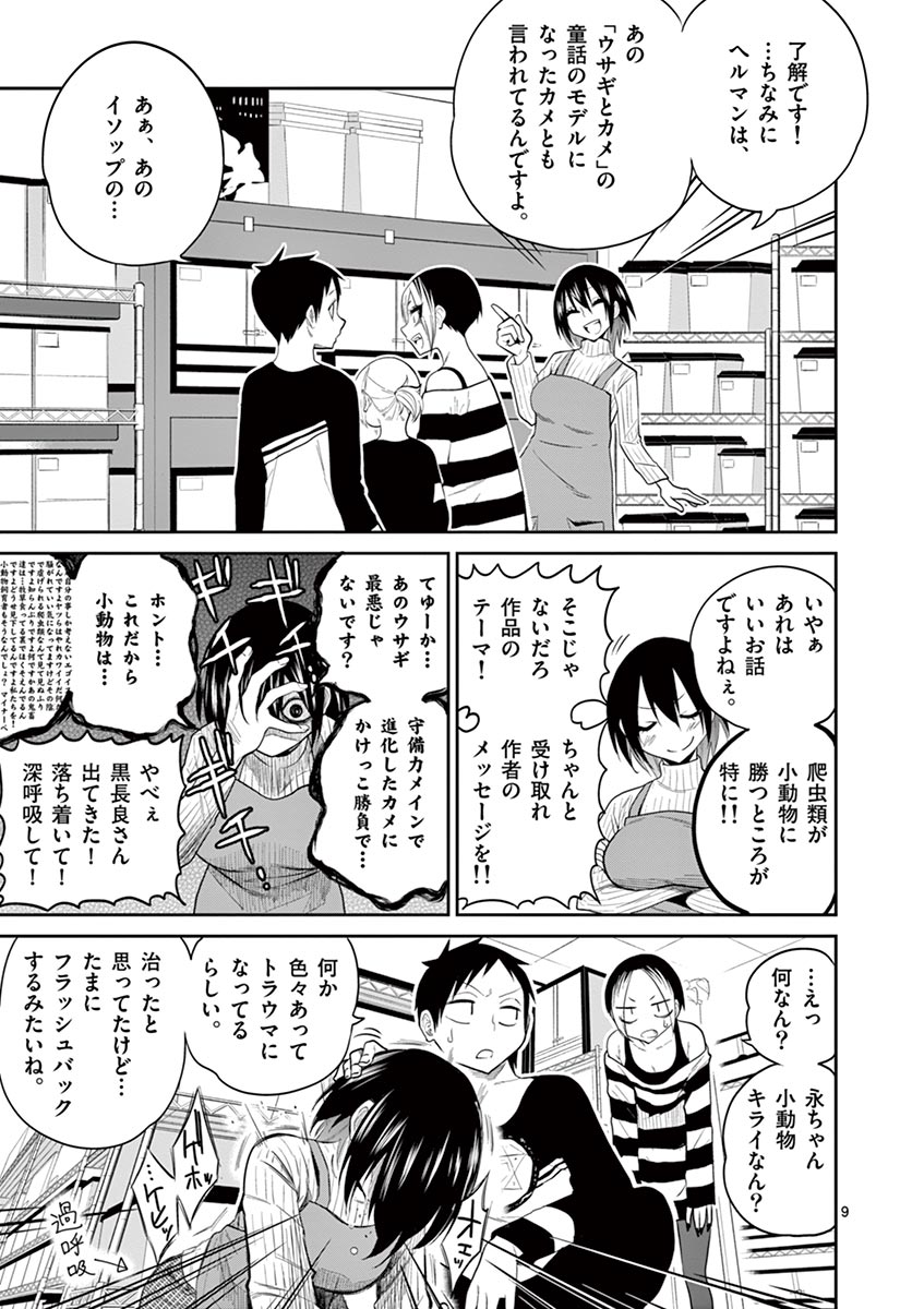 Himitsu no Reptiles Chapter 15 9ページ