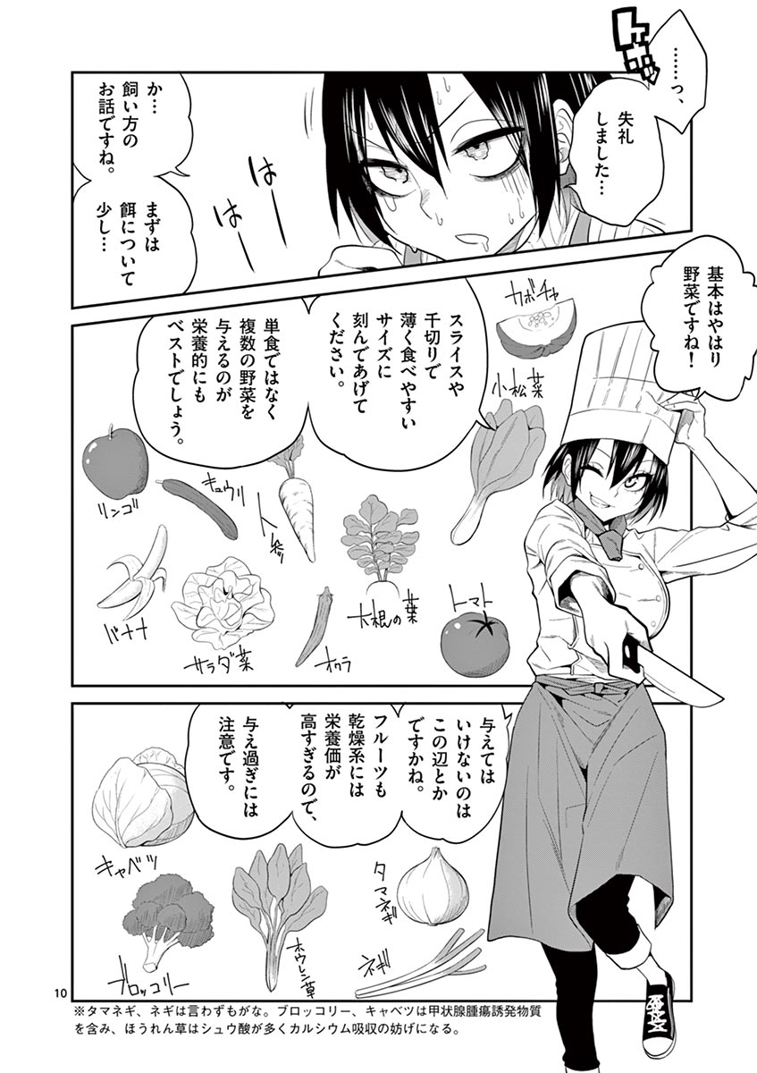 Himitsu no Reptiles Chapter 15 10ページ