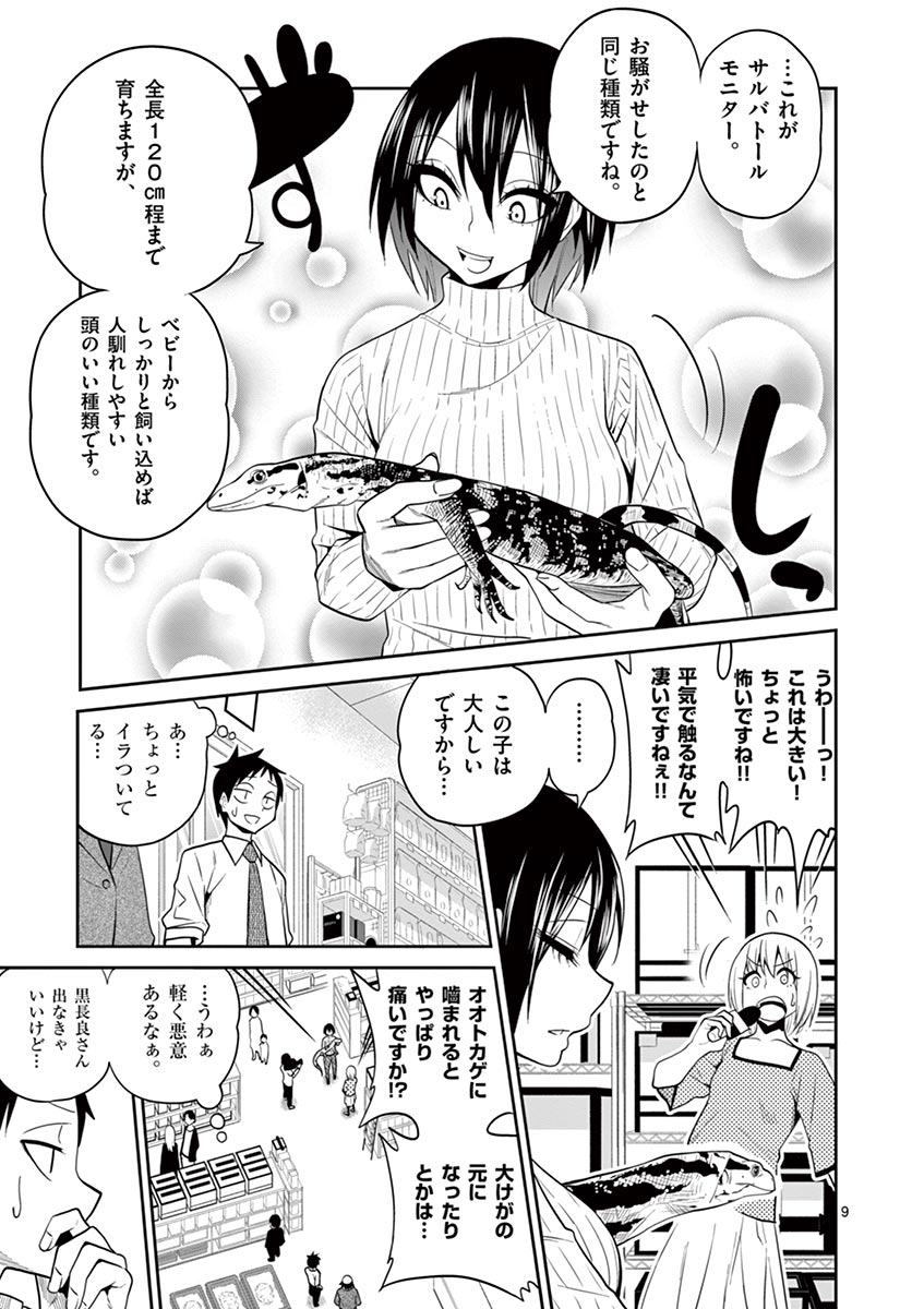 Himitsu no Reptiles Chapter 16 9ページ