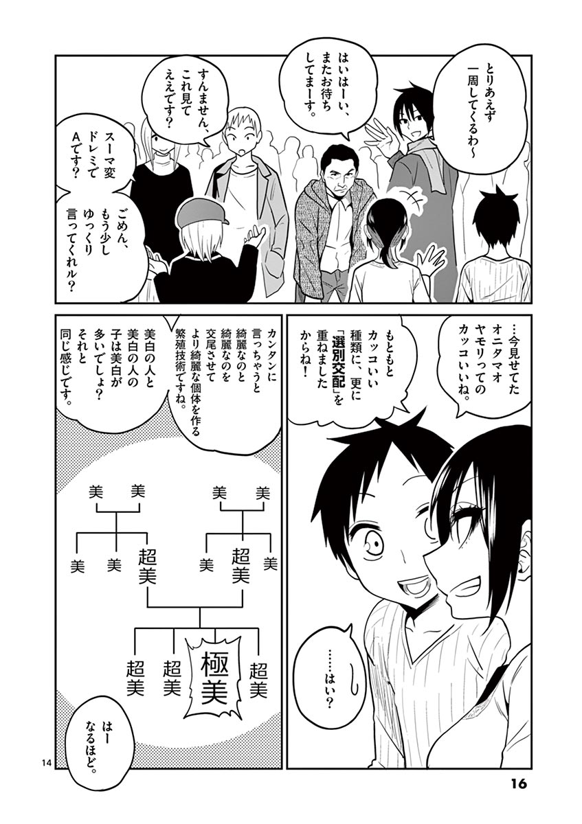 Himitsu no Reptiles Chapter 19 14ページ