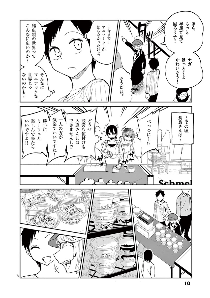 Himitsu no Reptiles Chapter 19 8ページ