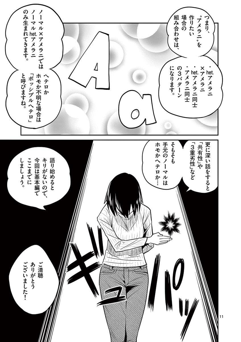 Himitsu no Reptiles Chapter 23 11ページ