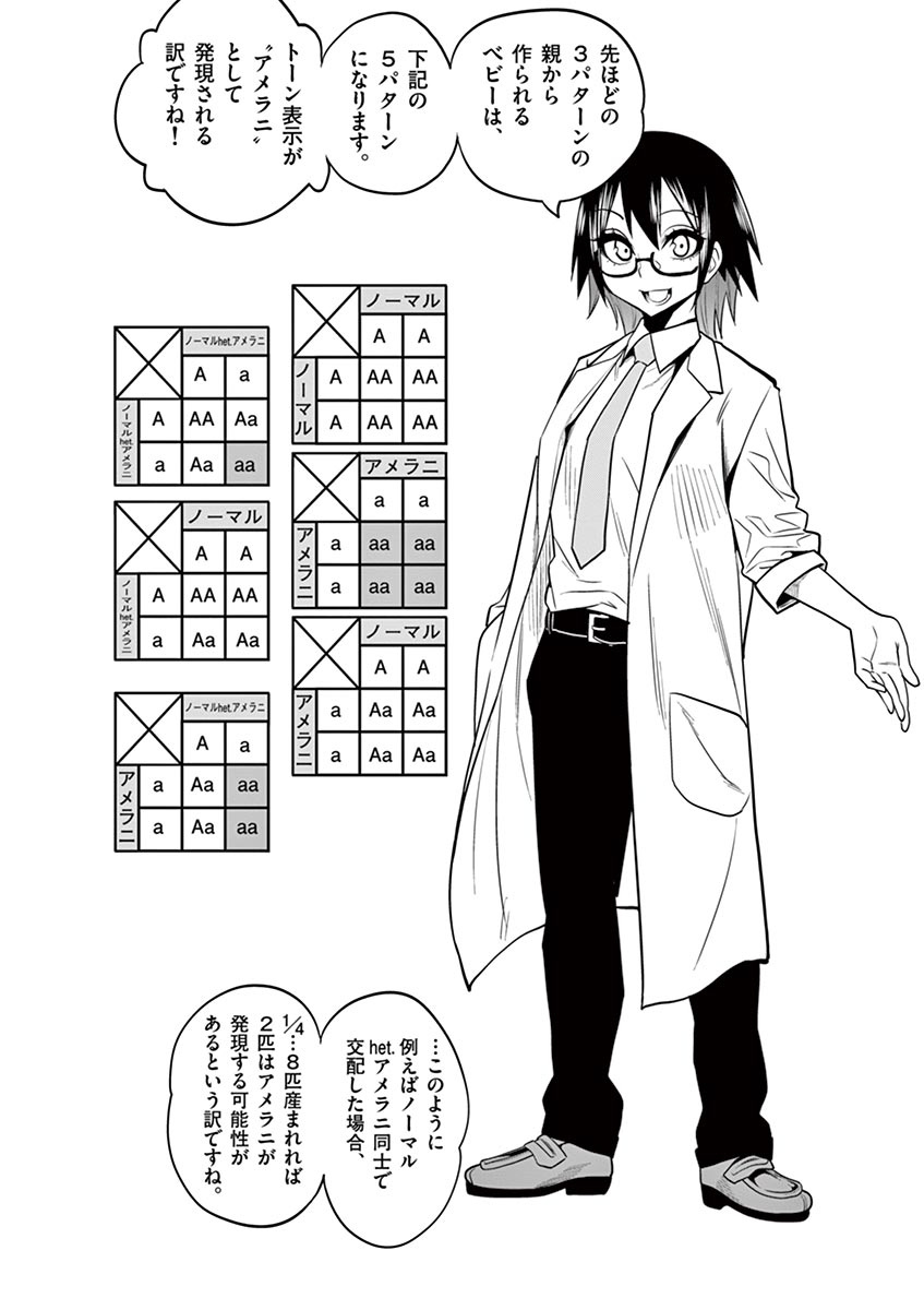 Himitsu no Reptiles Chapter 23 10ページ