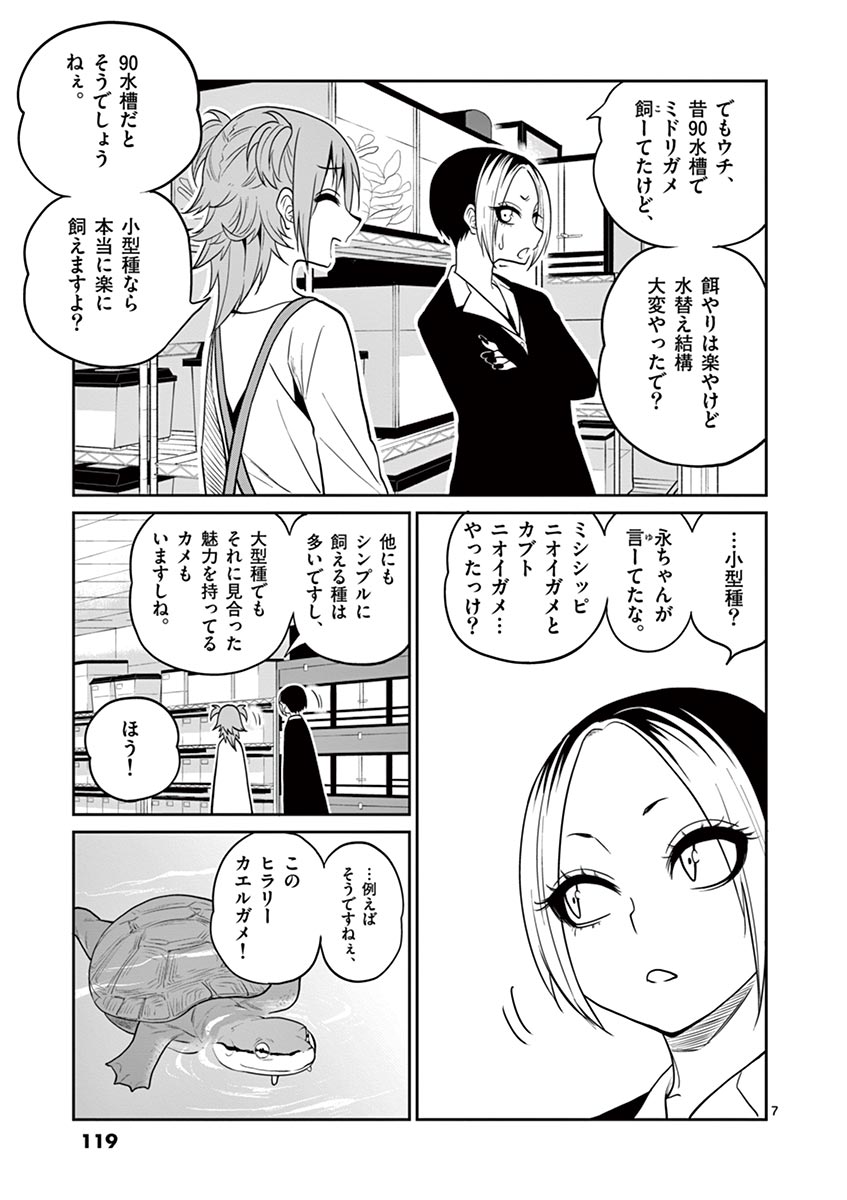 Himitsu no Reptiles Chapter 24 7ページ