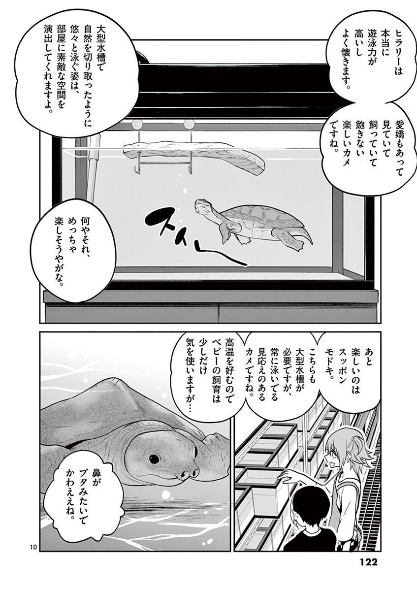 Himitsu no Reptiles Chapter 24 10ページ