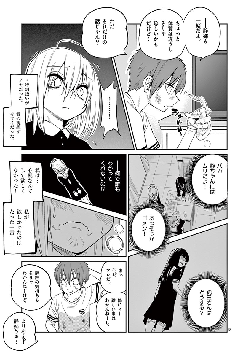 Himitsu no Reptiles Chapter 28 9ページ