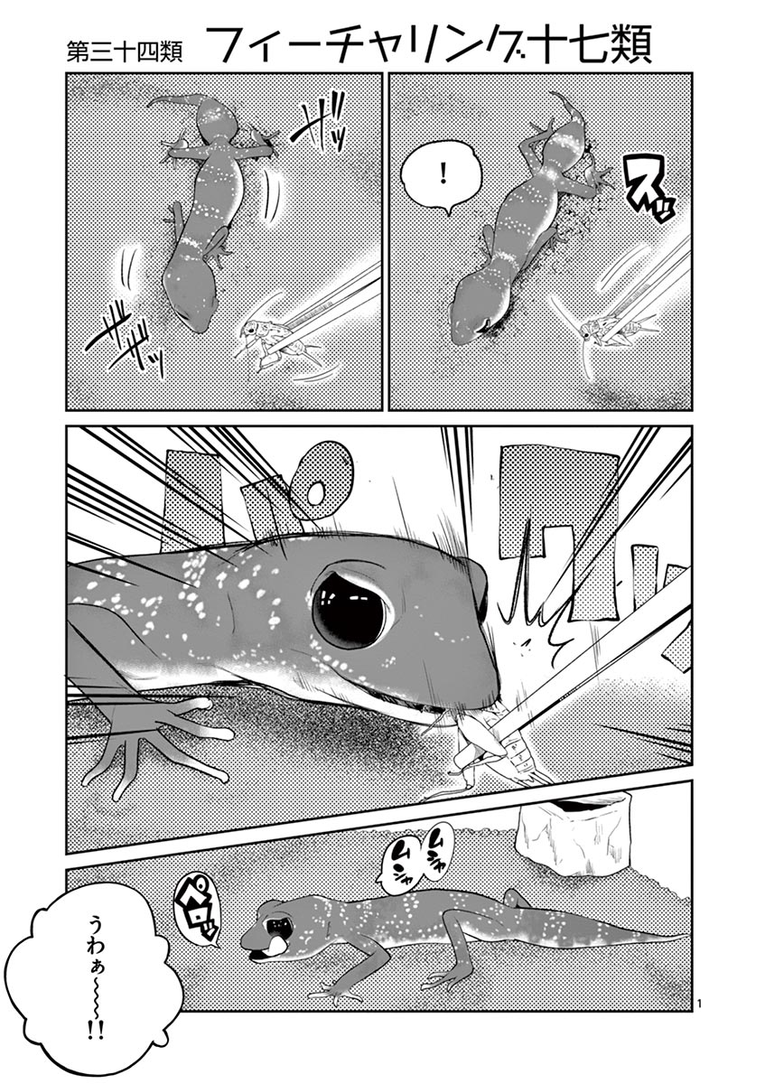 Himitsu no Reptiles Chapter 34 1ページ
