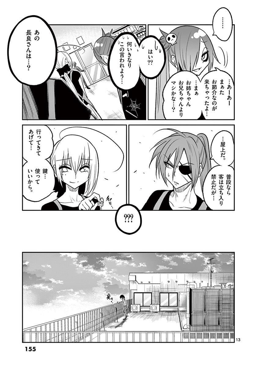 Himitsu no Reptiles Chapter 35 13ページ