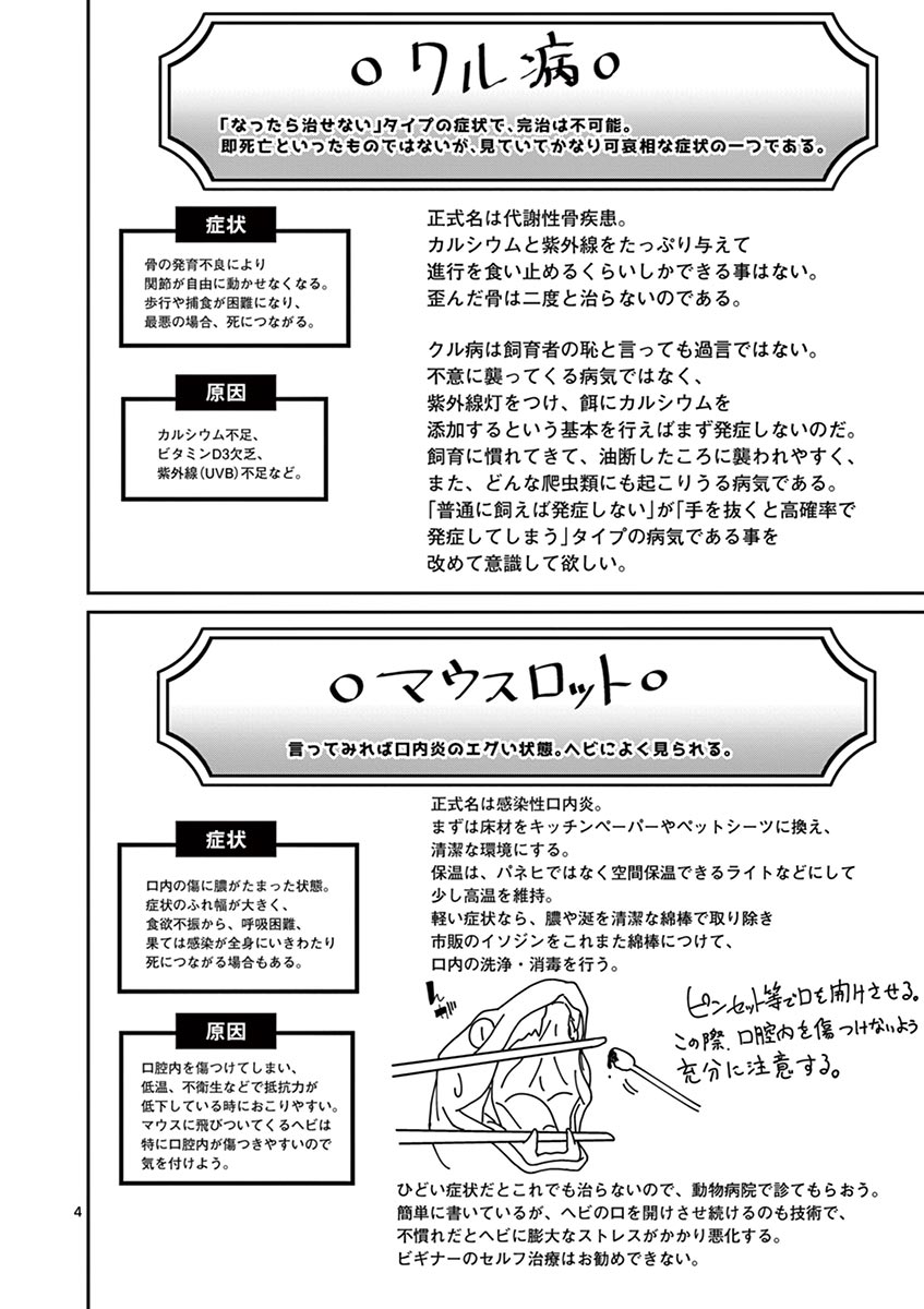 Himitsu no Reptiles Chapter 35.5 4ページ
