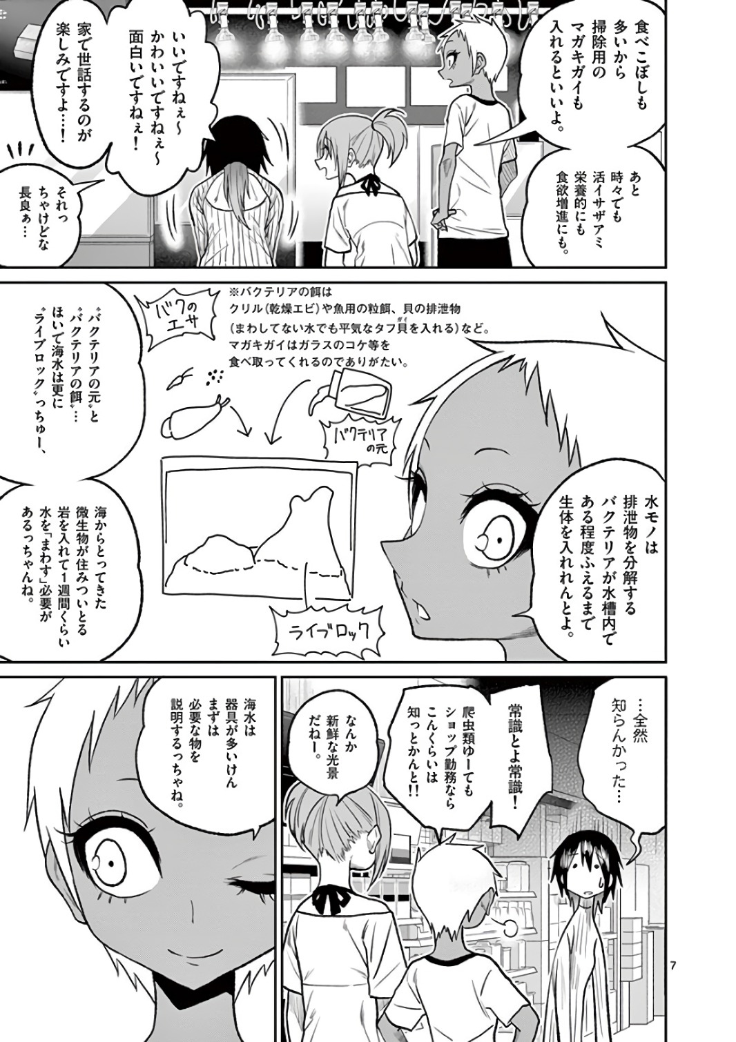 Himitsu no Reptiles Chapter 41 7ページ