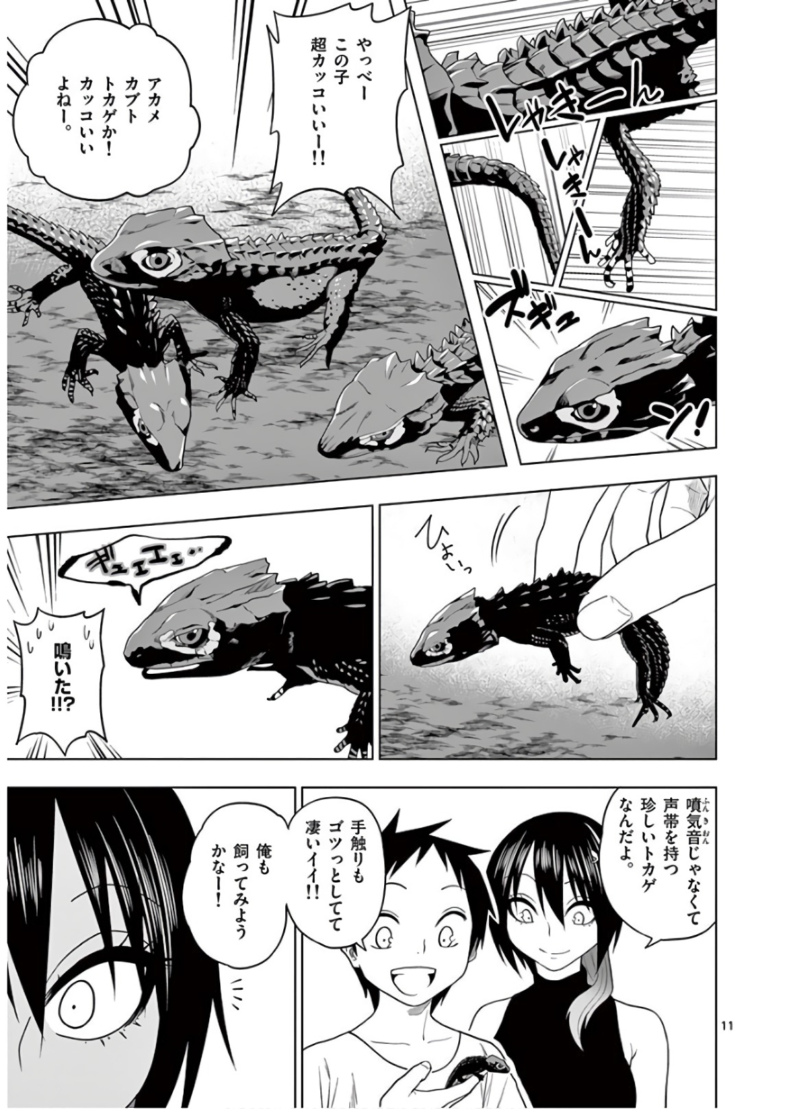 Himitsu no Reptiles Chapter 49 11ページ