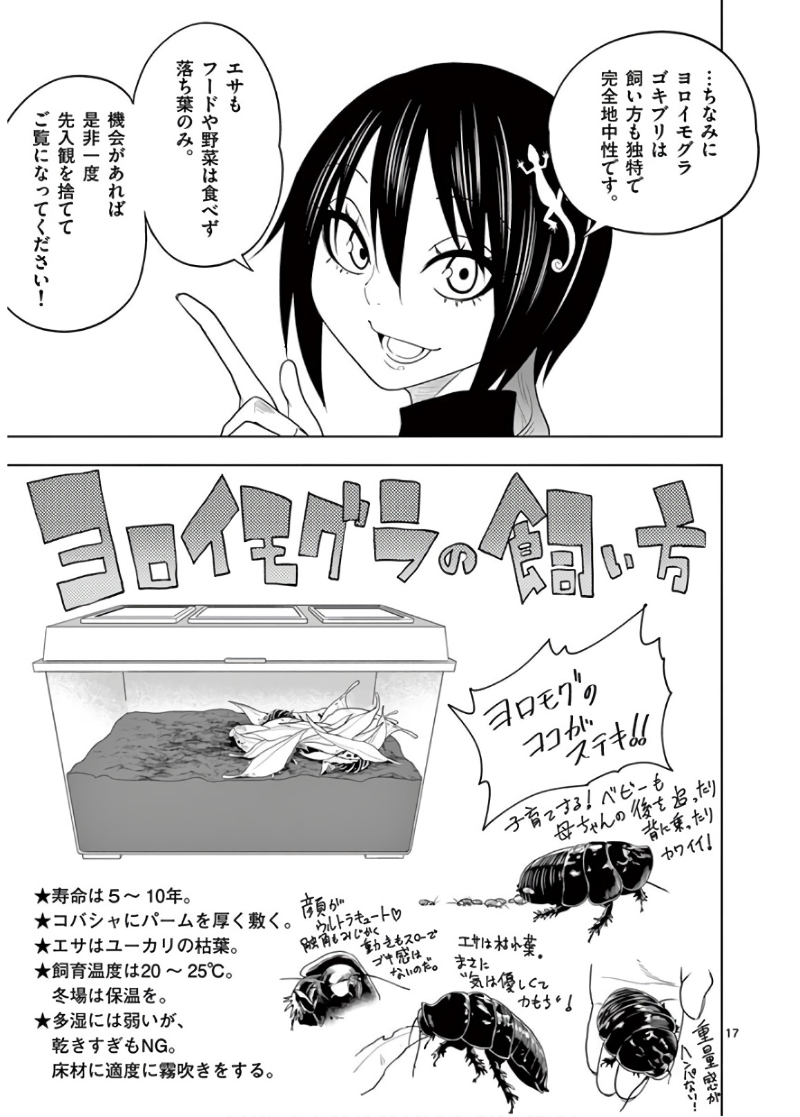 Himitsu no Reptiles Chapter 50 17ページ