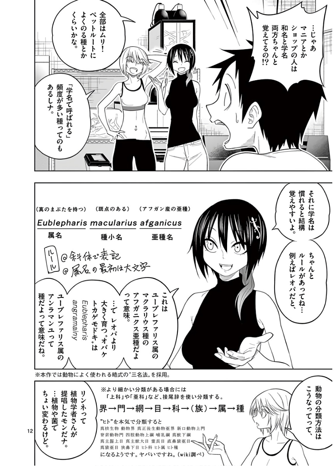 Himitsu no Reptiles Chapter 56 12ページ