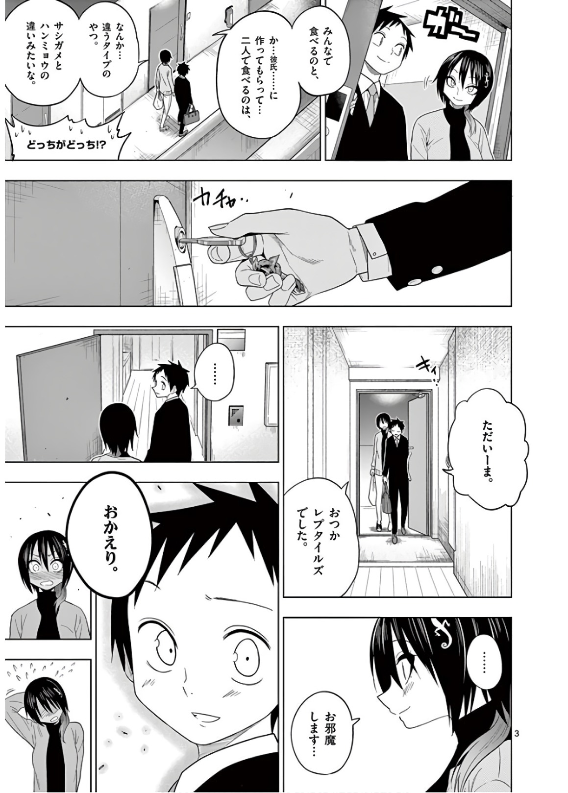 Himitsu no Reptiles Chapter 56 3ページ