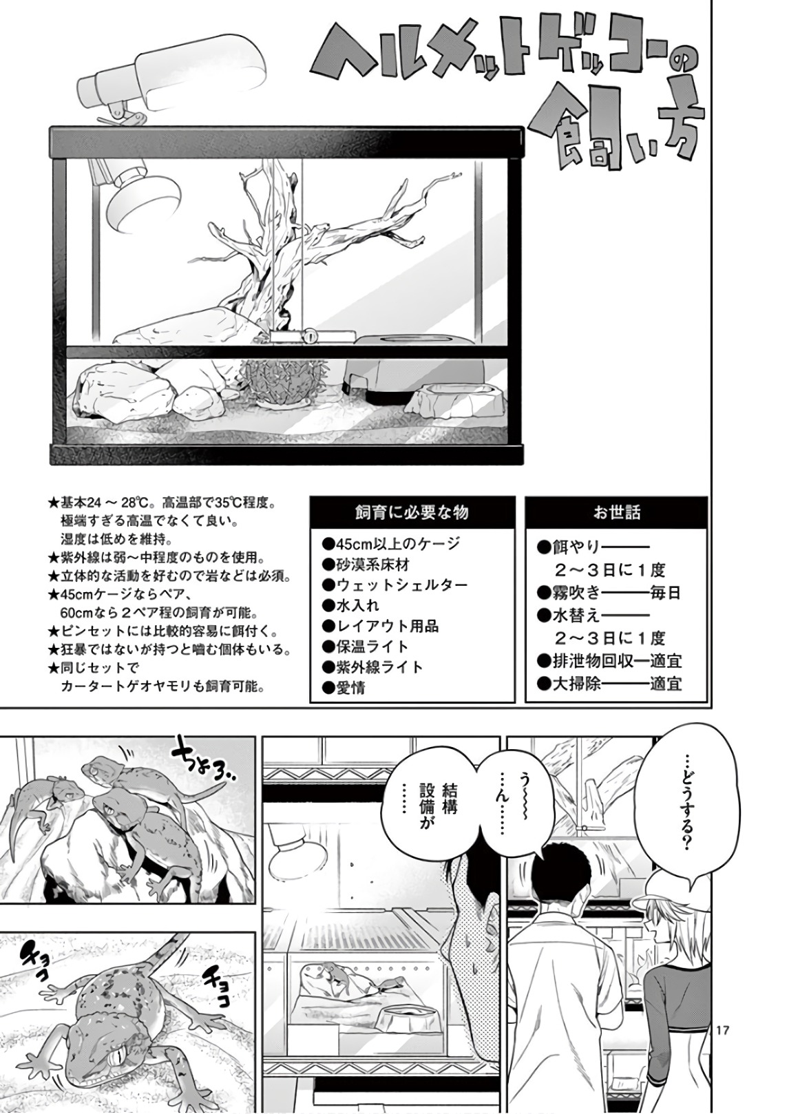Himitsu no Reptiles Chapter 59 17ページ