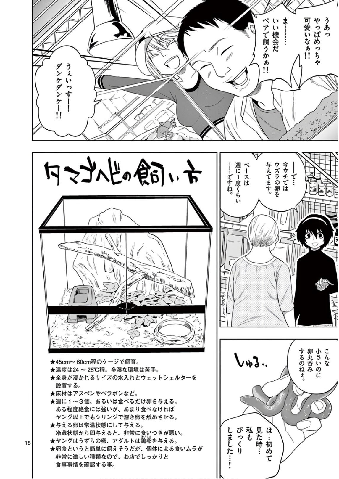 Himitsu no Reptiles Chapter 59 18ページ