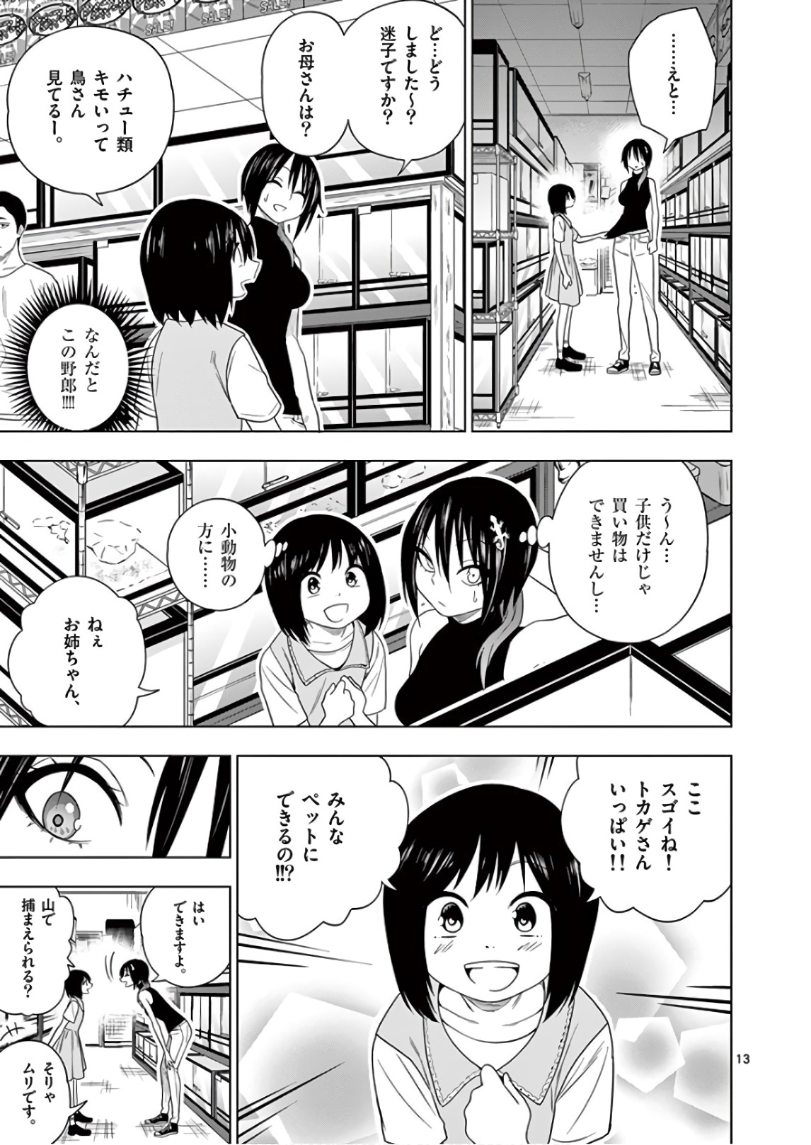 Himitsu no Reptiles Chapter 60 13ページ