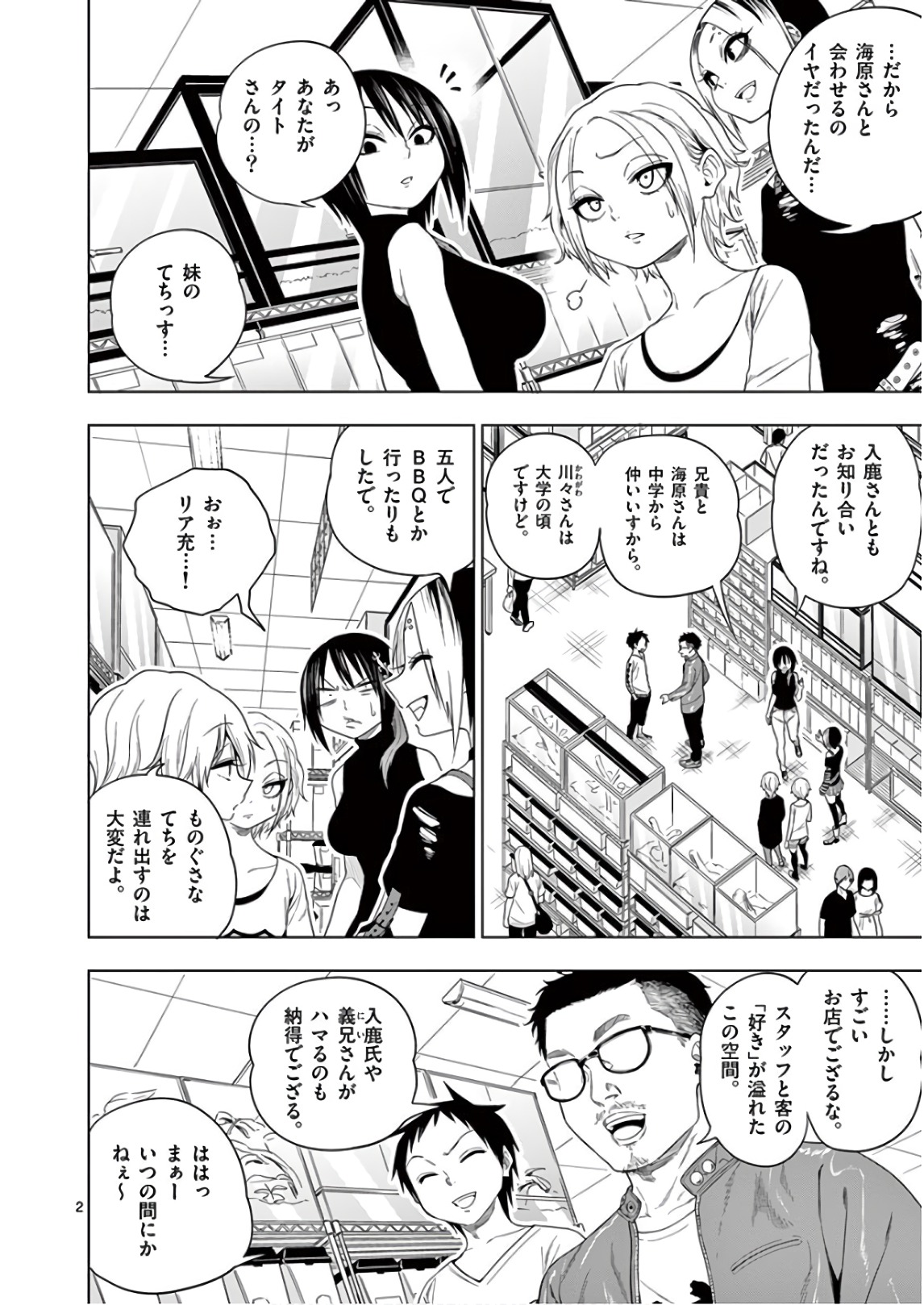 Himitsu no Reptiles Chapter 62 2ページ