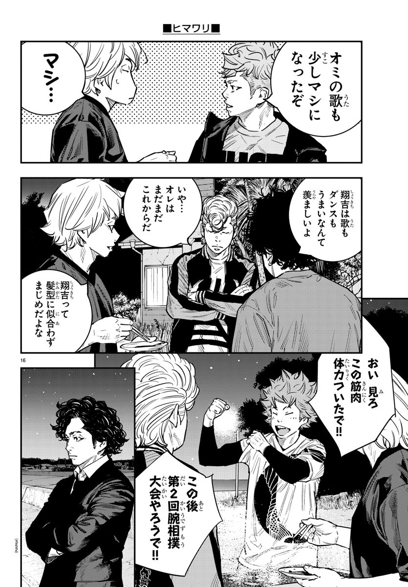 Himawari (HIRAKAWA Tetsuhiro) Chapter 67 16ページ