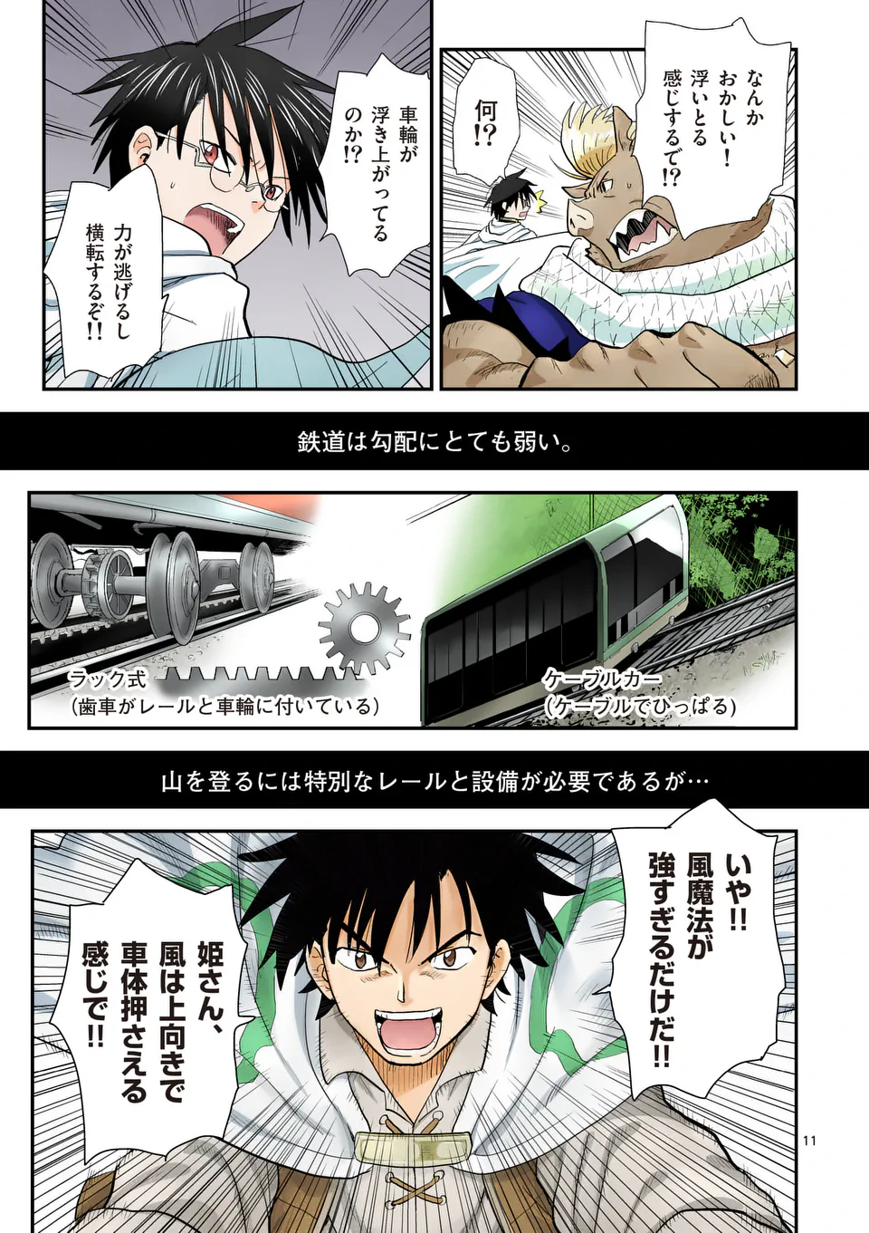 Higashi Sandis Ryokaku Tetsudou - Basha Shikanai Isekai de Tetsudougaisha Hajimemasu Chapter 23 11ページ