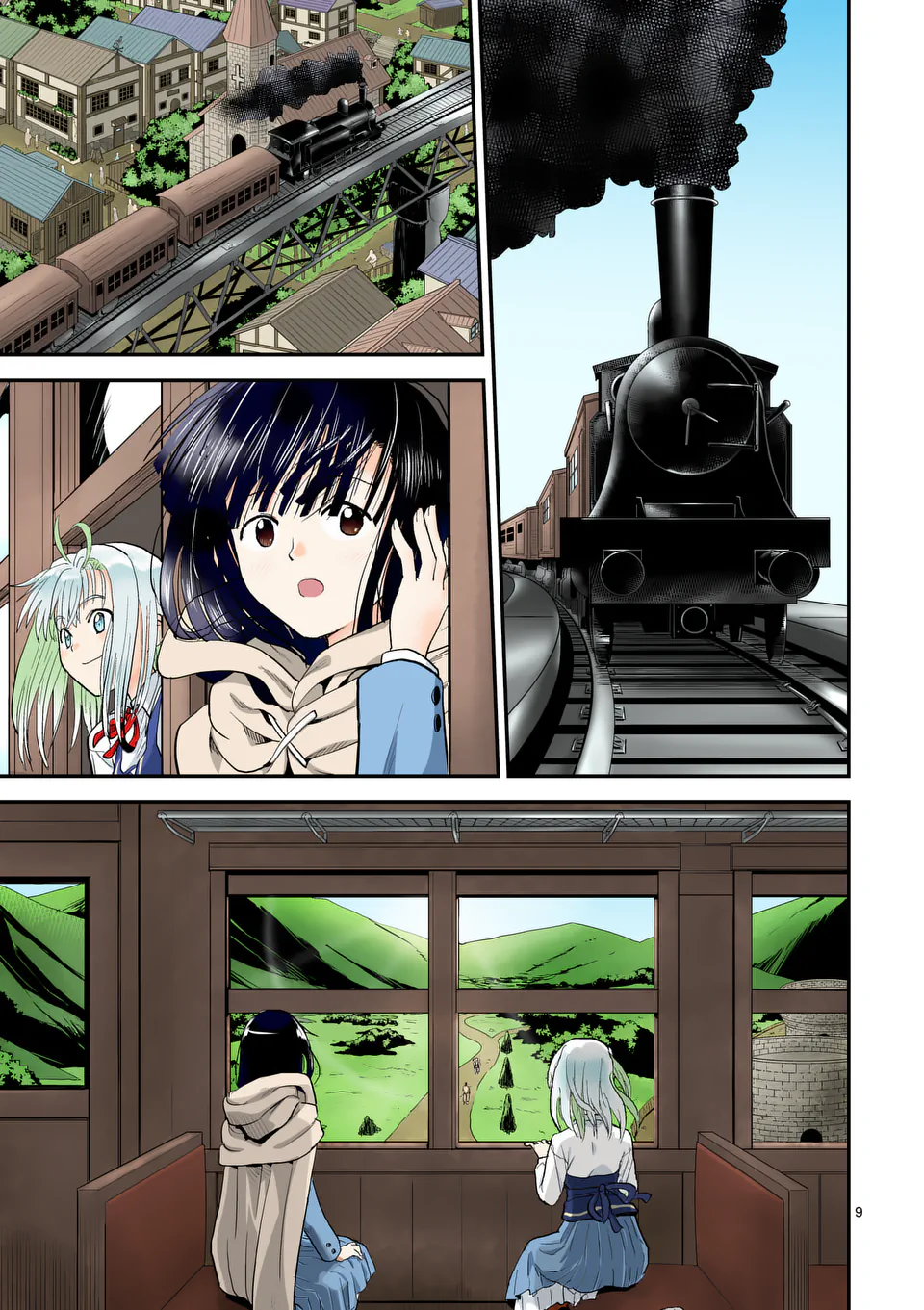 Higashi Sandis Ryokaku Tetsudou - Basha Shikanai Isekai de Tetsudougaisha Hajimemasu Chapter 28 9ページ