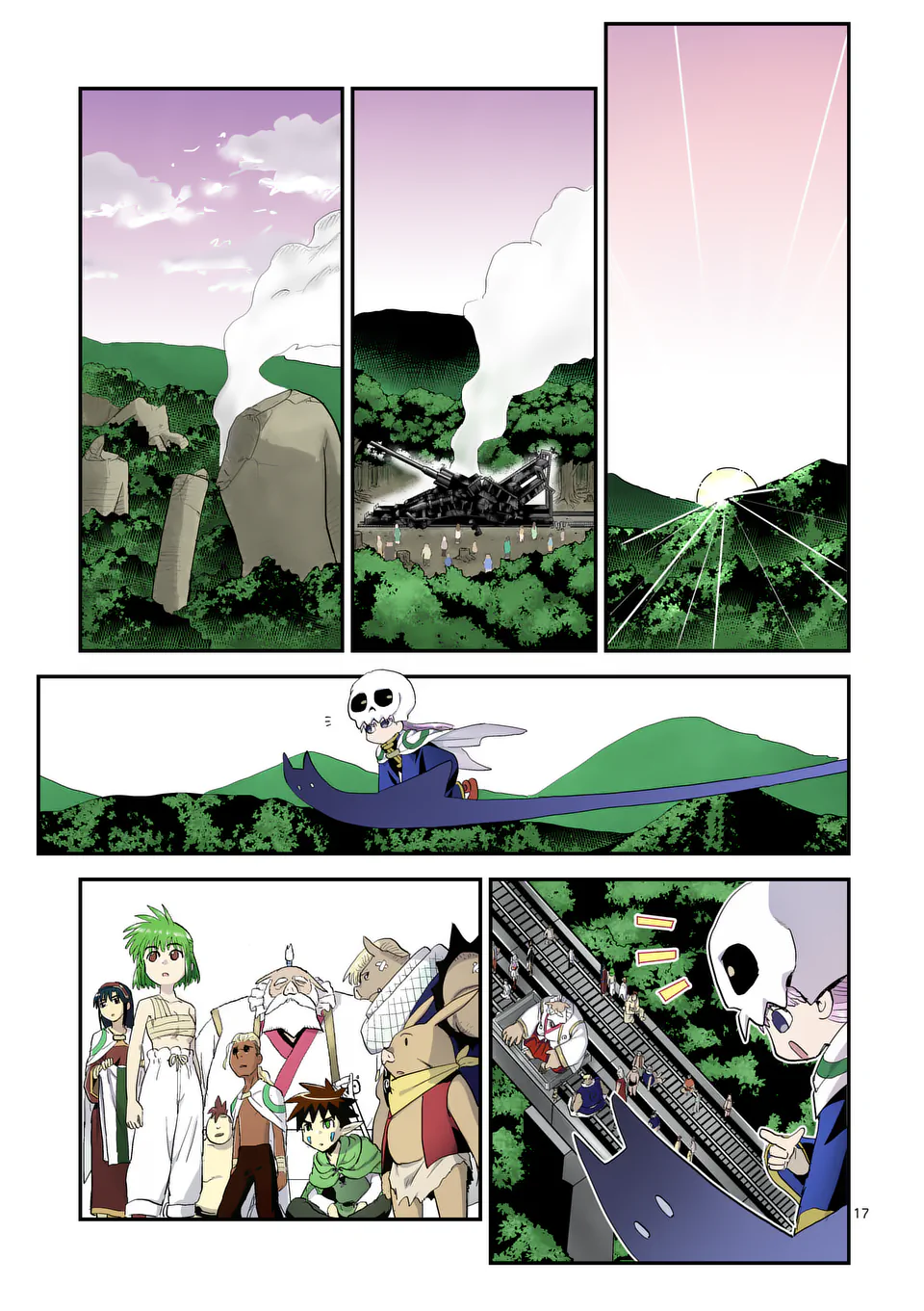 Higashi Sandis Ryokaku Tetsudou - Basha Shikanai Isekai de Tetsudougaisha Hajimemasu Chapter 37 17ページ