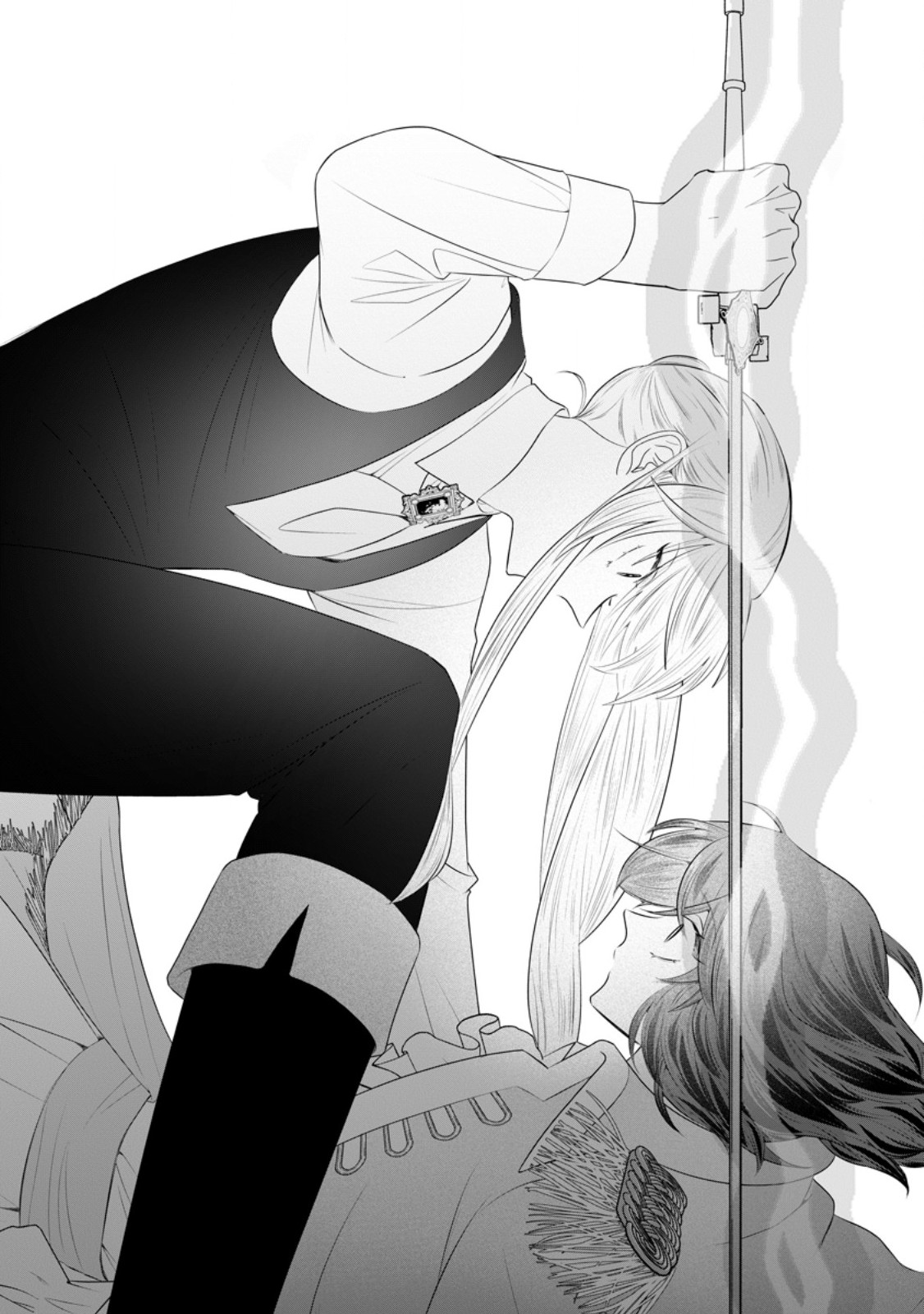 Rou no Naka de Mezameta Akuyaku Reijou wa Shinitakunai: Shokei o Kaihi Shitara, Matteita no wa Dekiai deshita Chapter 34.2 5ページ