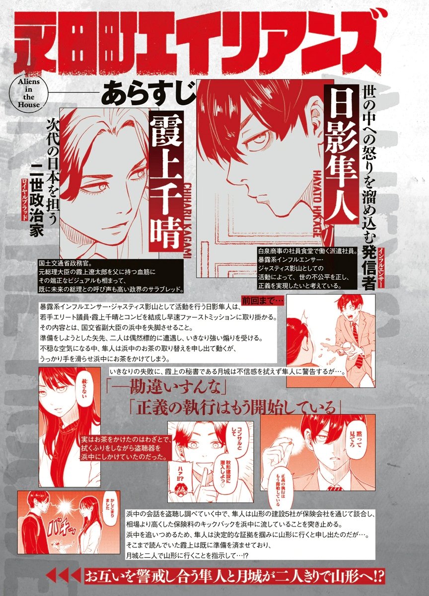 Nagatacho Aliens Chapter 6 2ページ