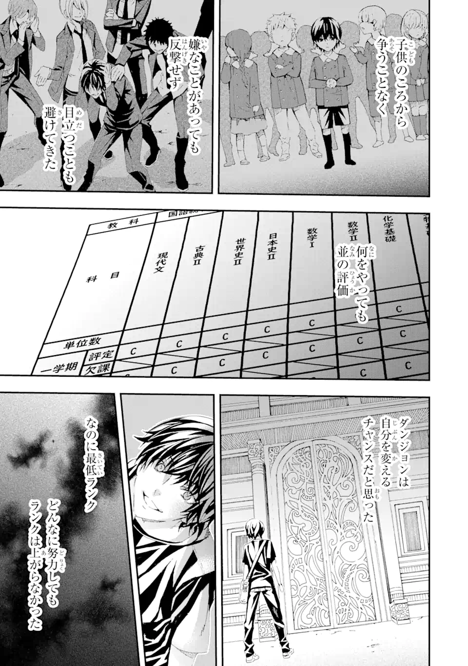 Saijaku Boukensha ga ~kanzen drop~ de Gendai Saikyou Jibun Dake no Rare Skill to Custom Ability wo Kushi Shite Hoka no Dare Yori Tsuyoku Naru! Chapter 1 11ページ