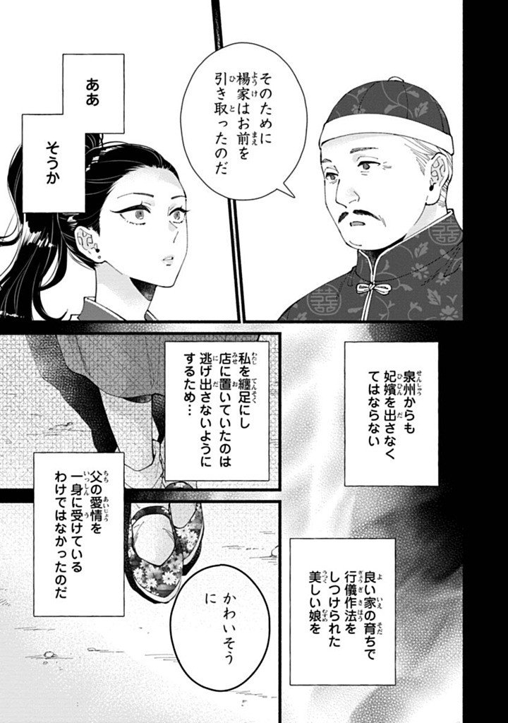 Koukyuu no Dansouhi: Nazotoki Musume wa Koutei no Oki ni Iri Chapter 9 7ページ