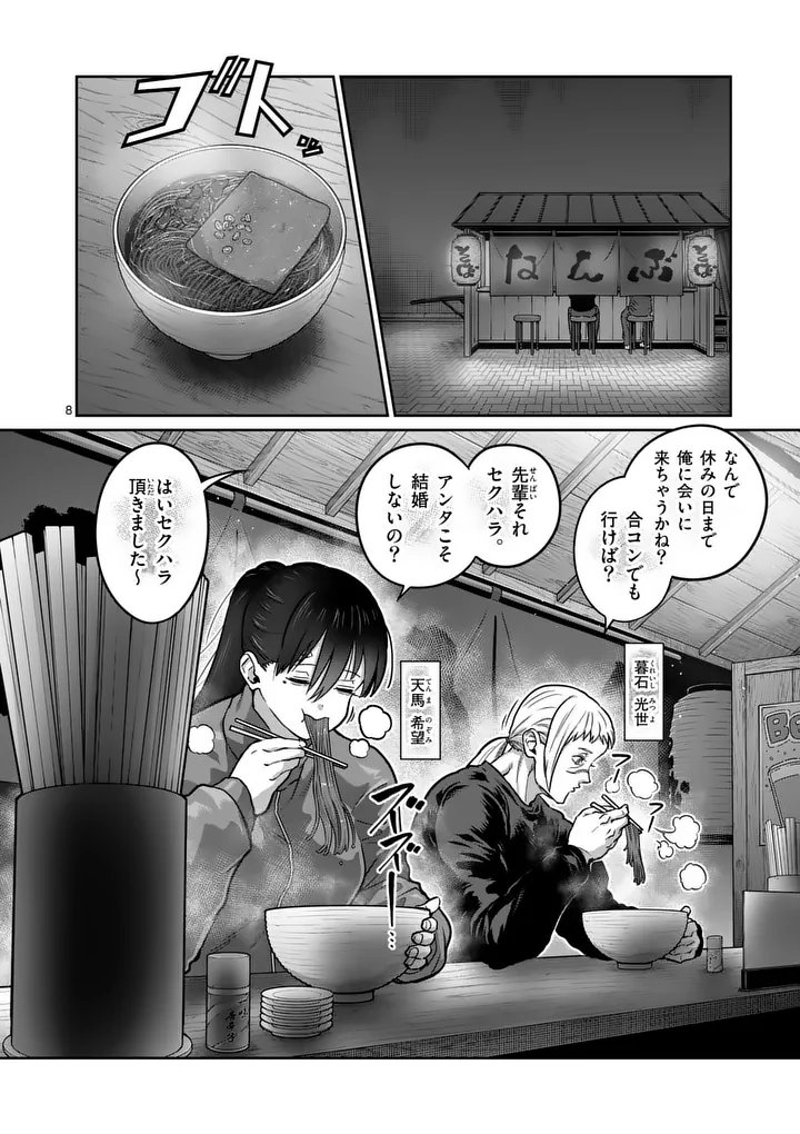 Isshou Senkin Chapter 84 8ページ