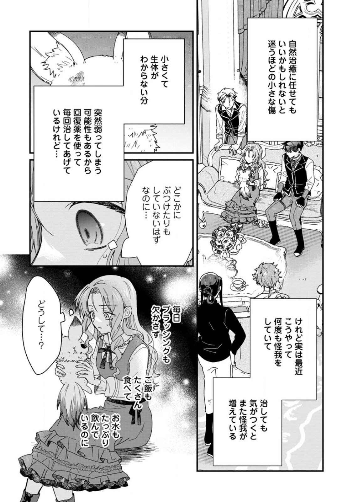 Ochikobore Dame Reijou wa Dekiai sarete Umarekawarimasu!? ~Home rareru no ga Ureshikute Ganbatte Itara kikaku-gai no Sainou ga Kaika shimashita~ Chapter 18.3 1ページ