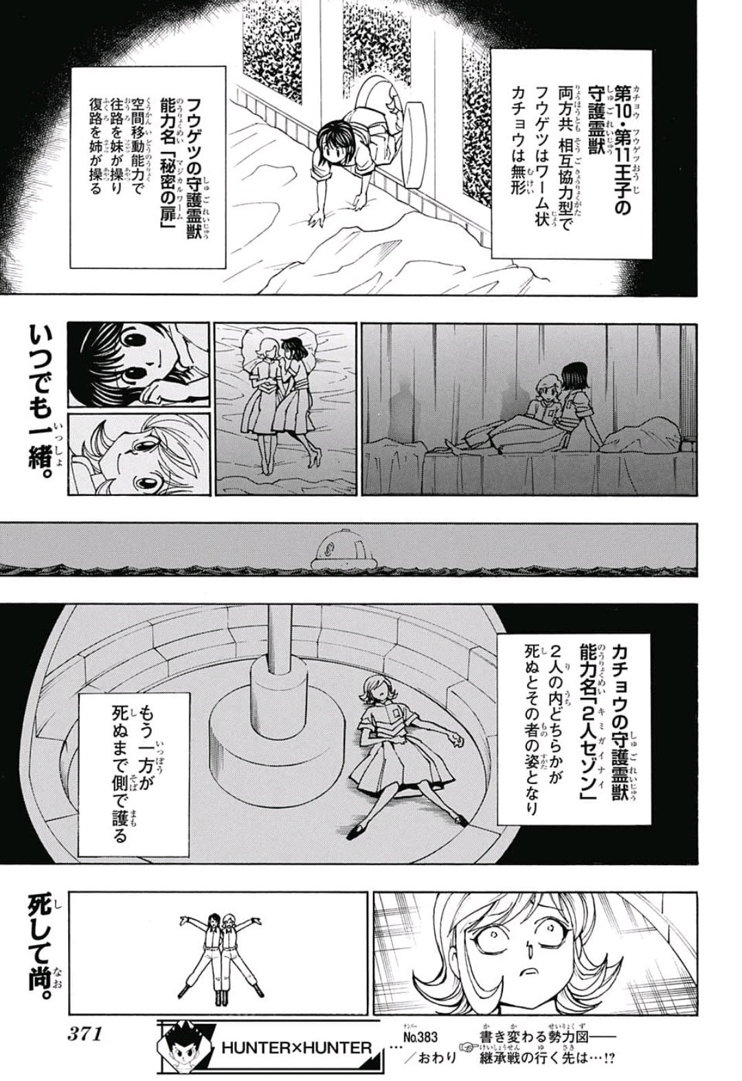 Hunter x Hunter Chapter 383 19ページ