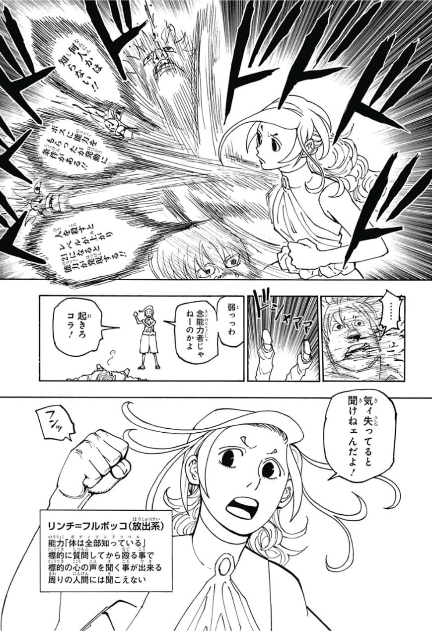 Hunter x Hunter Chapter 390 17ページ