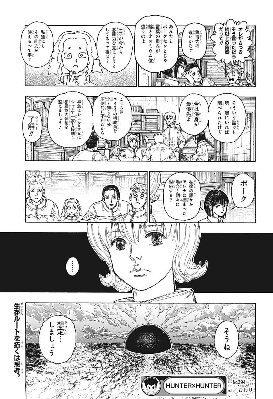 Hunter x Hunter Chapter 394 19ページ