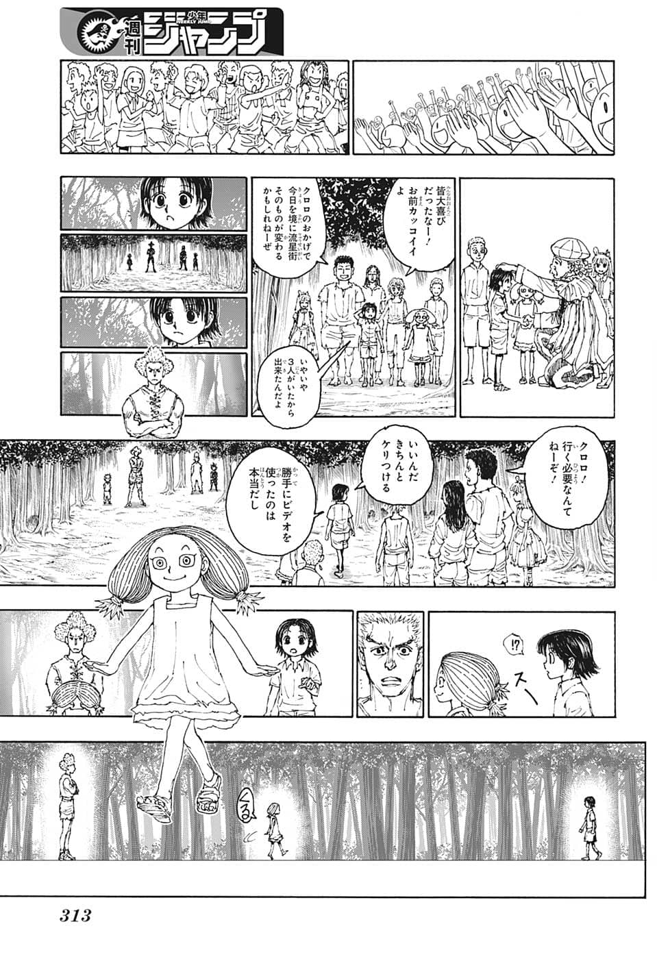 Hunter x Hunter Chapter 396 13ページ